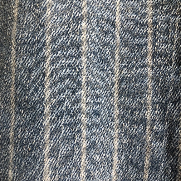 Ladies Levi’s High Rise Skinny Jeans w/pinstripe sz33 - Picture 3 of 6